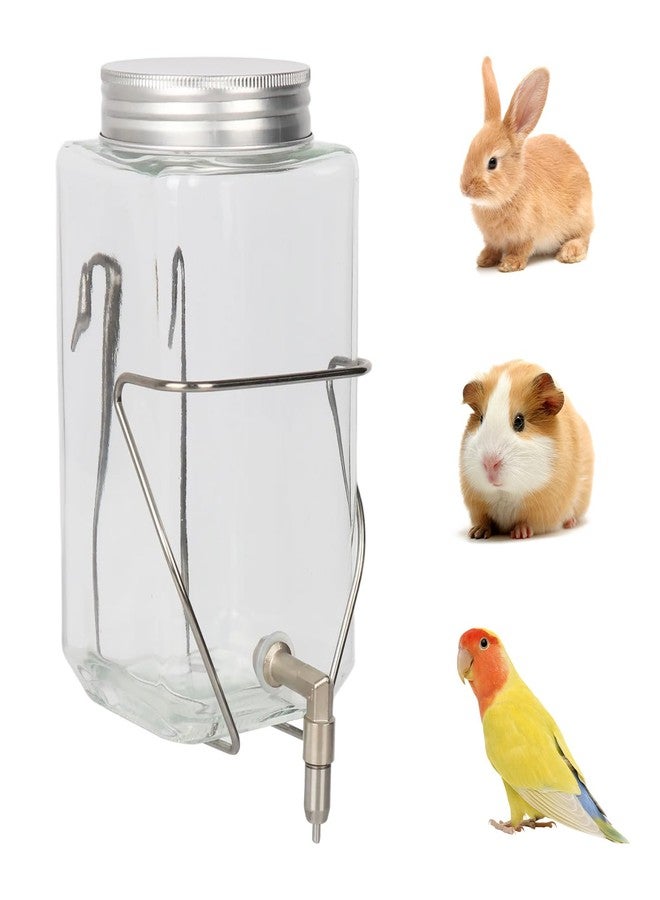 HardcorePet Rabbit Water Bottle, Bird Non drip Water Dispenser, Suitable for Guinea Pigs, Totoro, Rats, Hamsters and Other Small Animals(33 oz) - Image 1